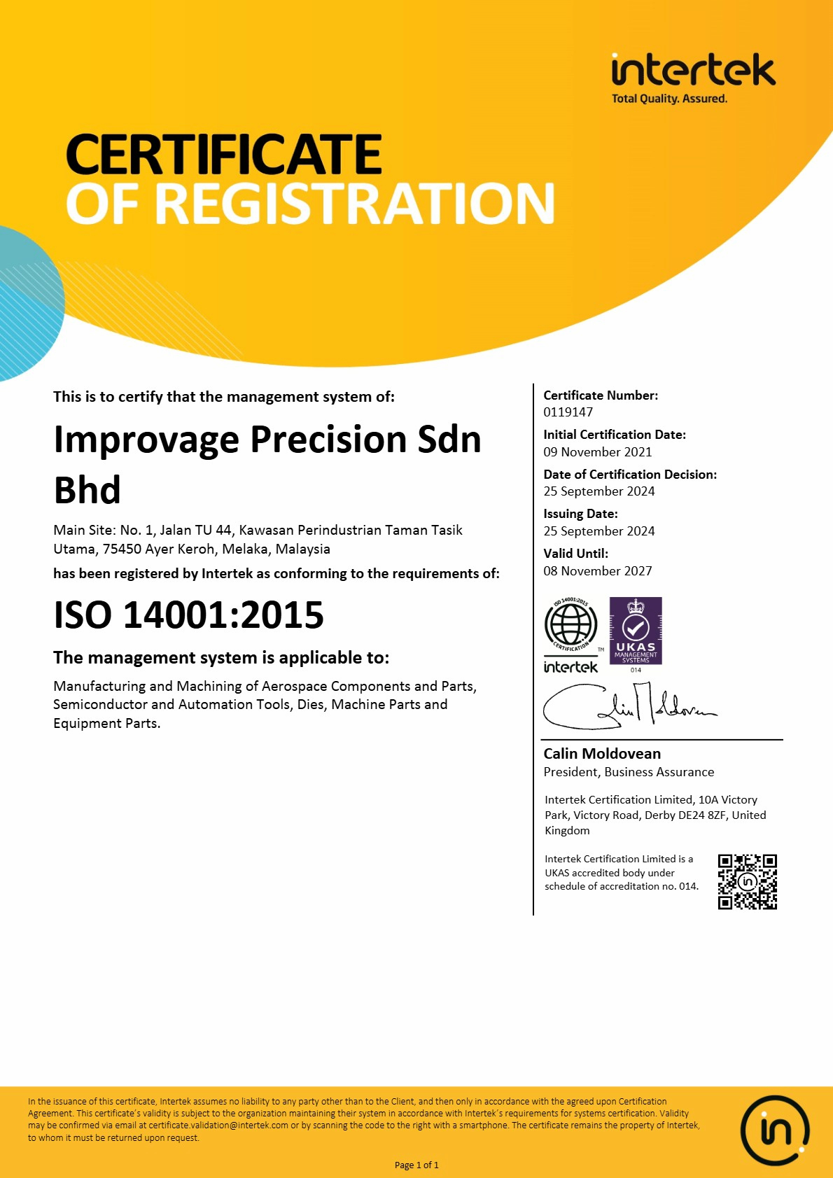 ISO 9001:2015